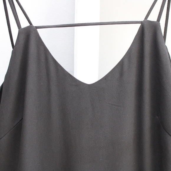 GREYLIN Black & Gold Czar Feather Trim Tweed Mini Party Dress Size XS - Picture 5 of 11